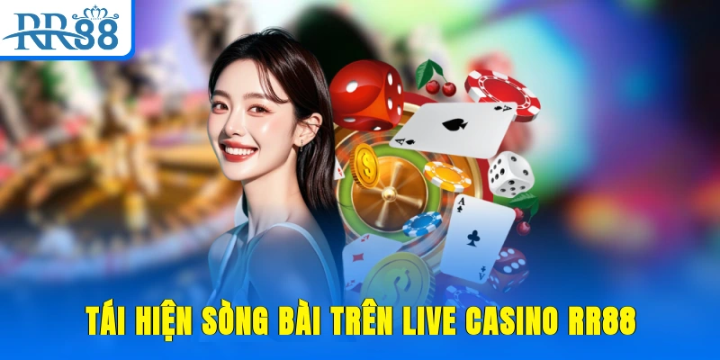 Tái hiện sòng bài trên live casino RR88