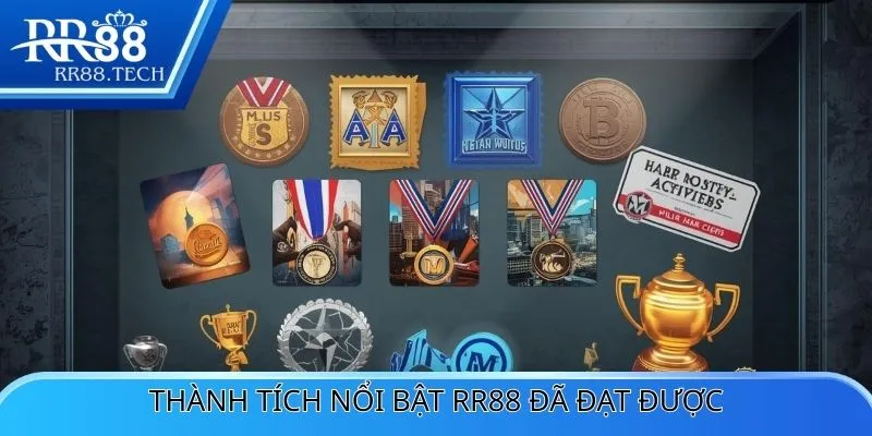 Thành tích nổi bật của nhà cái uy tín RR88